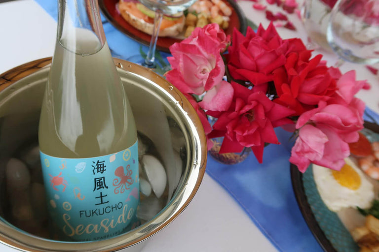 Sparkling Sake Brunch at Home