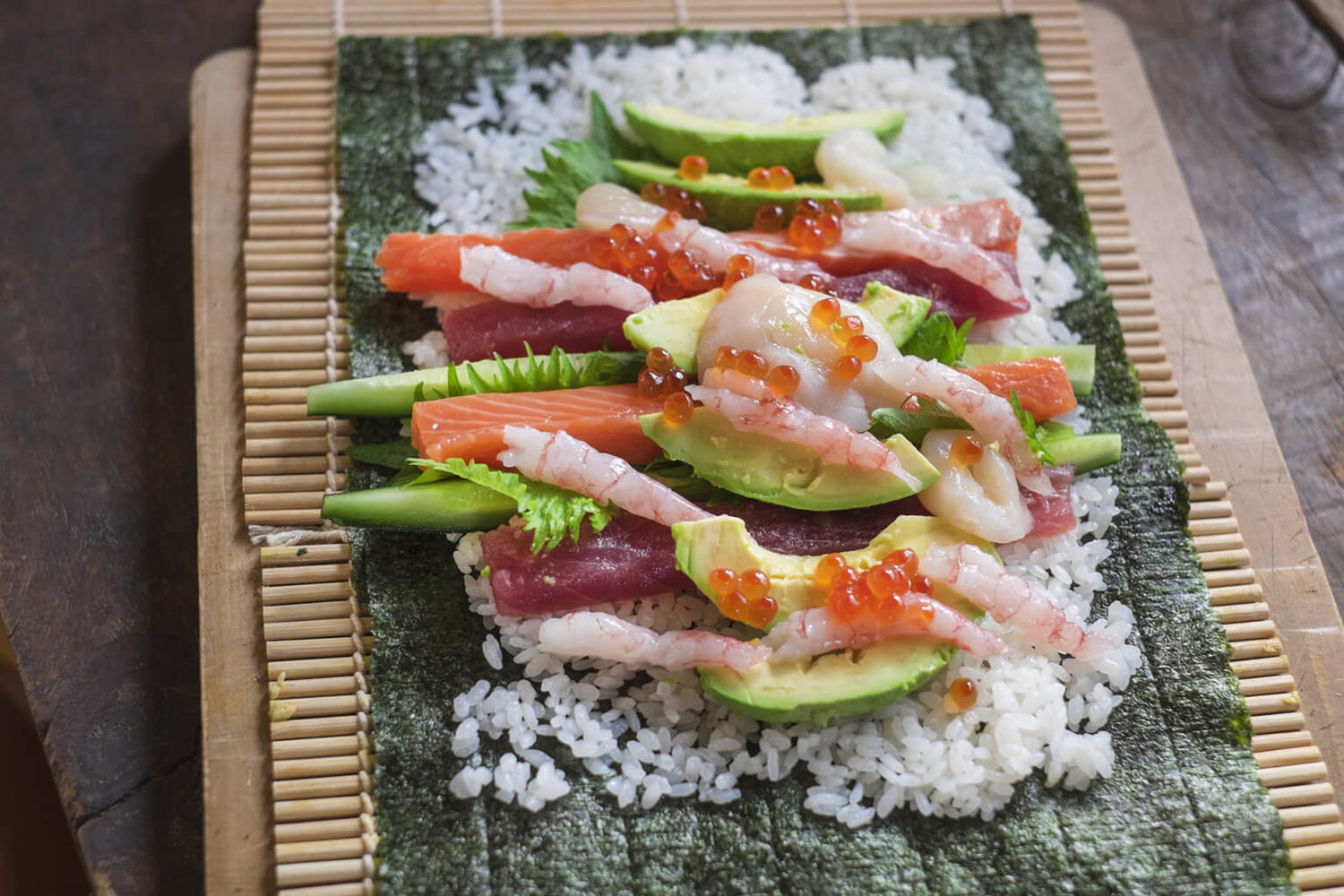 Easy Handroll Sushi Recipe with Sake