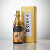 Kamotsuru “Sokaku” Daiginjo, standing in front of a product box Thumbnail