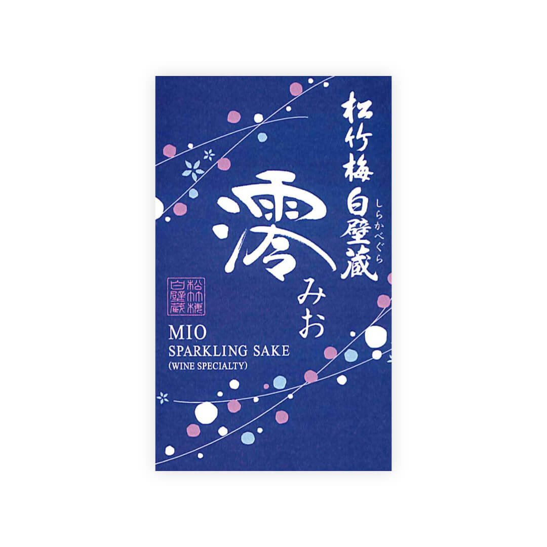 Shirakabegura “Mio” front label