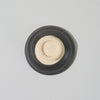 Sorisakazuki Cup With Black Swirl, bottom view Thumbnail