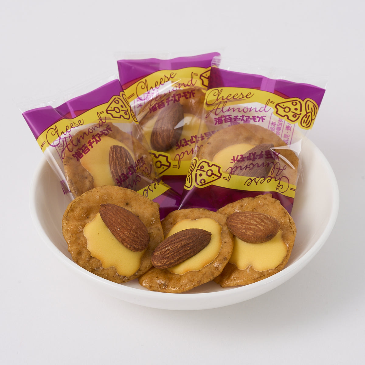 Sanko Seika “Nori Cheese Almond” Rice Crackers