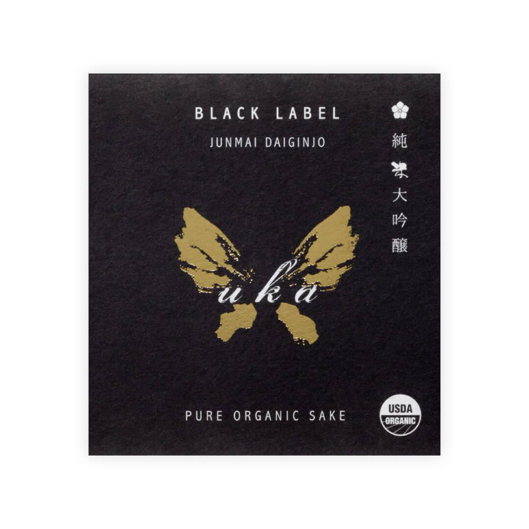 Uka “Black Label” front label