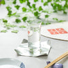 “Aderia” Craft Sake Glass Refresh, on a table Thumbnail