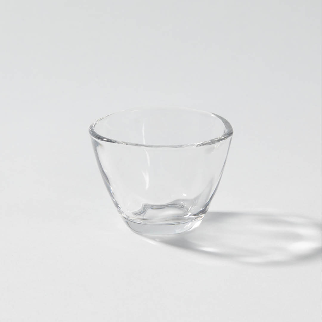 “Aderia” Tebineri Ginjo Glass, upward angled view