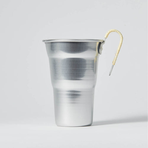 Aluminum Chirori Sake Warmer, side view
