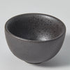 Black Round Guinomi Cup, upward angled close view Thumbnail