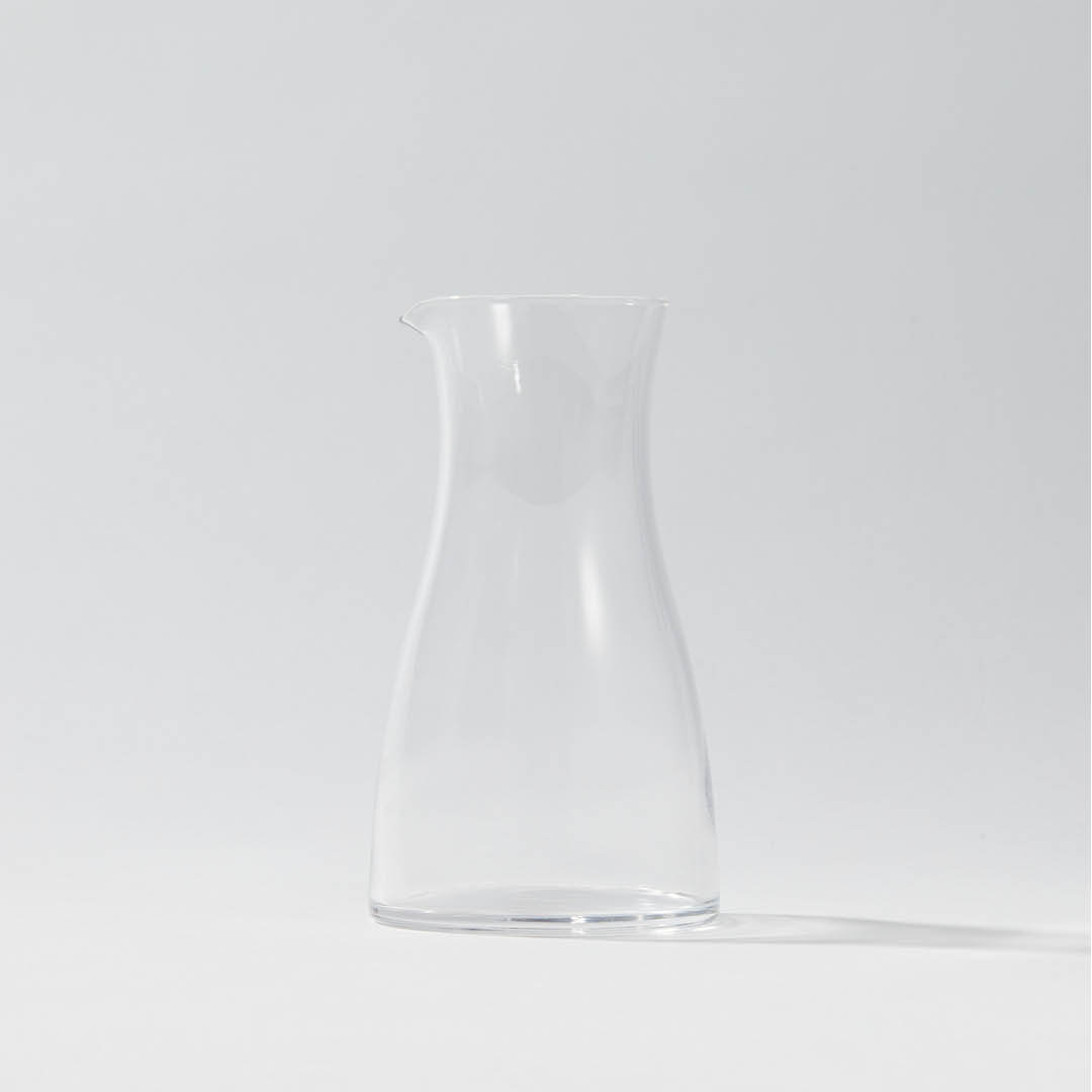 Cold Sake Glass Carafe, side view
