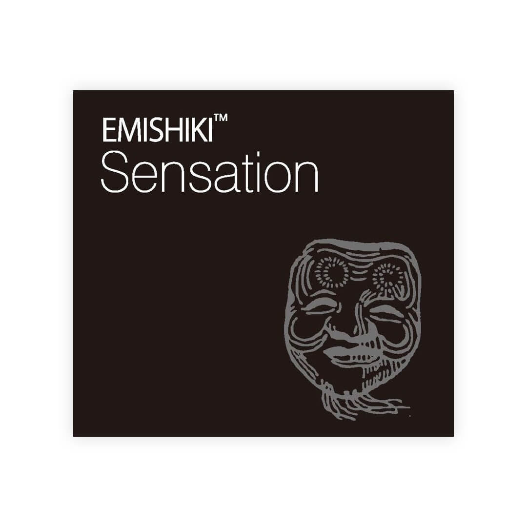 Emishiki “Sensation” Black front label