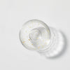 “Nishiki” Gold Flake Guinomi Glass (Clear), top view Thumbnail