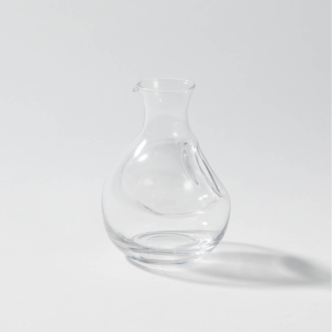 Pocket Glass Carafe, side view