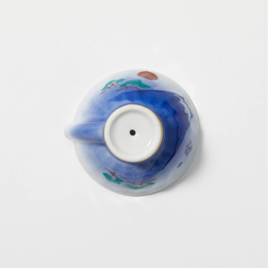 “Sakura Fujisan” Soundable Sakazuki Cup, bottom view