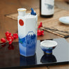 “Sakura Fujisan” Soundable Sakazuki Cup, on a table Thumbnail