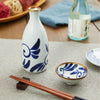 “Shohogama” Somekarakusa Sake Set, on a table Thumbnail
