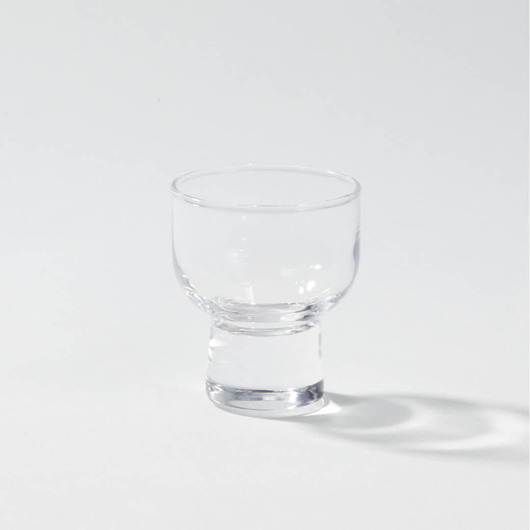 “Yanagi” Seishu Glass, upward angled view